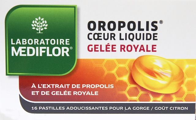 Médiflor oropolis coeur liquide gelée royale 16 pastilles adoucissantes