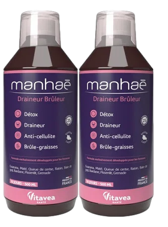MANHAE DRAINEUR BRULEUR 2x250ml
