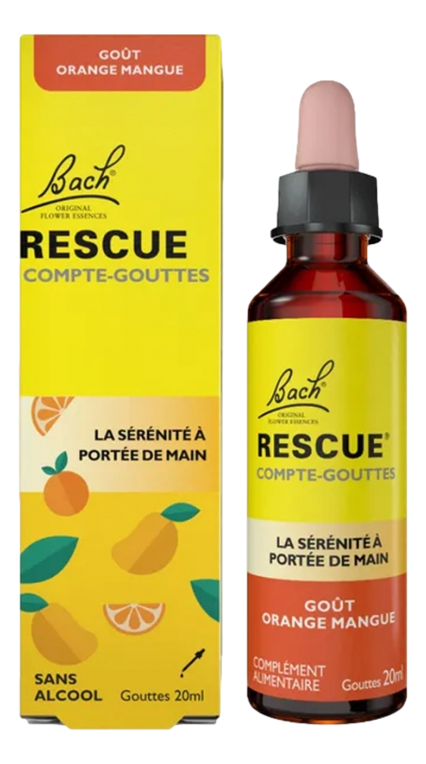 RESCUE élixir floral orange mangue   20ml